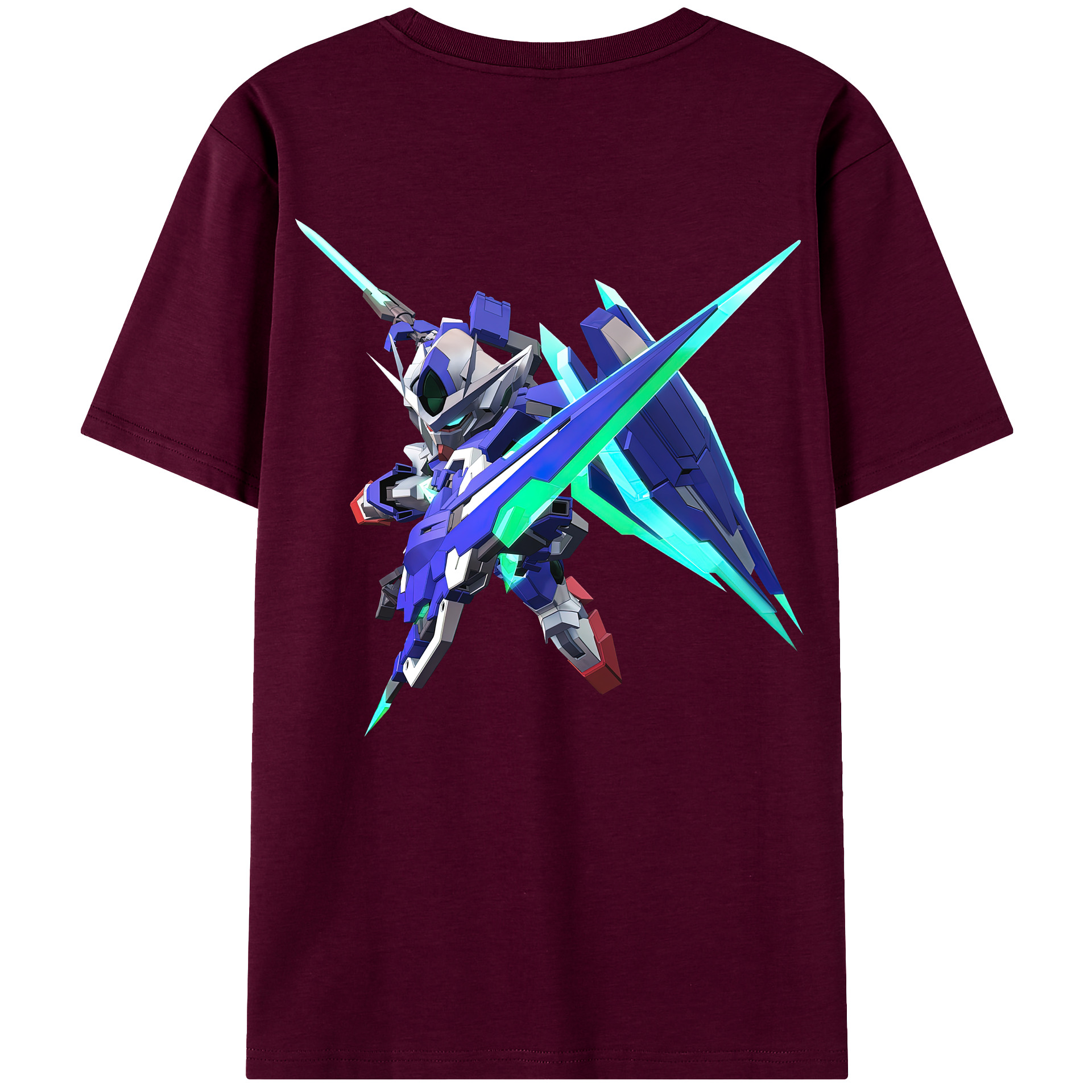 （画像用） 機動戦士ガンダム Mobile Suit Gundam レディース半袖Tシャツ(バックプリント)